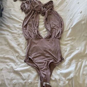 Lulu's Mauve Bodysuit